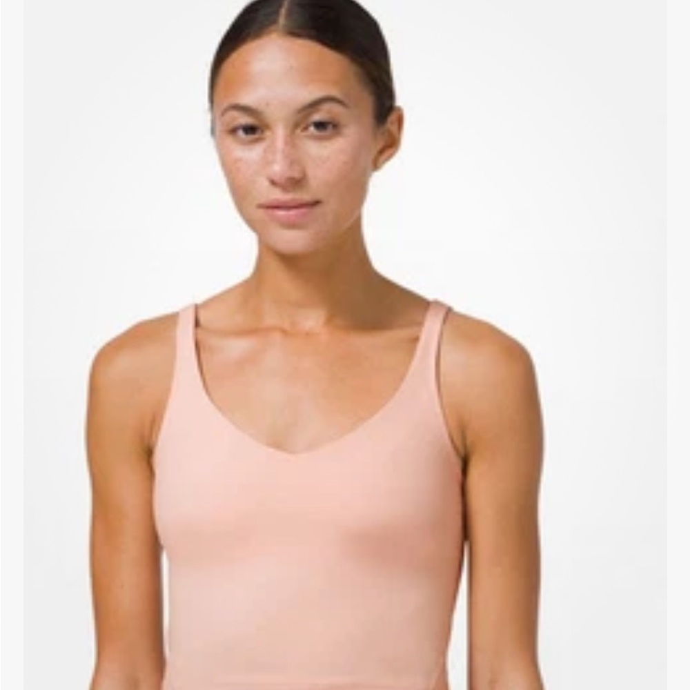 Lululemon Pink Mist Align Tank Size 10 EUC